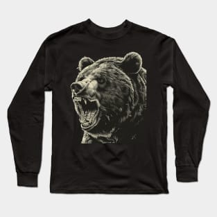 Conversations Around The Grizzly Bear Long Sleeve T-Shirt